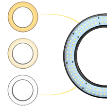 Carica l'immagine nel visualizzatore di Gallery, Luce ad anello a LED da 16 cm con supporto - Ozerty