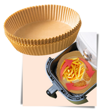 Carica l'immagine nel visualizzatore di Gallery, Confezione di rivestimenti di carta per friggitrice ad aria monouso - Ozerty