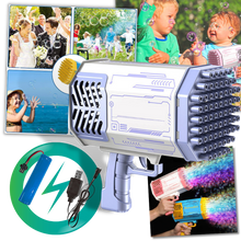 Carica l'immagine nel visualizzatore di Gallery, Soffiatore di bolle a 69 fori bazooka - Ozerty