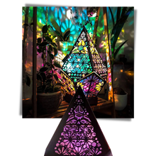 Carica l'immagine nel visualizzatore di Gallery, Lampada da terra a LED in stile boemo - Ozerty