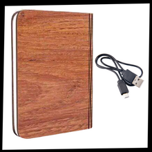 Carica l'immagine nel visualizzatore di Gallery, Lampada da lettura ricaricabile in legno - Ozerty