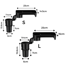 Carica l'immagine nel visualizzatore di Gallery, Portabicchieri per auto e vassoio rotante - Ozerty