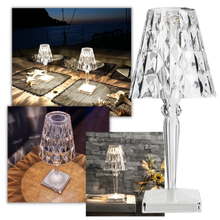 Carica l'immagine nel visualizzatore di Gallery, Lampada da scrivania in cristallo acrilico - Ozerty