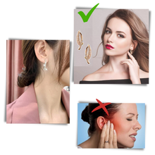 Carica l'immagine nel visualizzatore di Gallery, Orecchini a croce in argento/oro - Ozerty