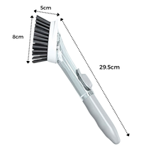 Carica l'immagine nel visualizzatore di Gallery, Spazzola di pulizia con dispenser di sapone - Ozerty