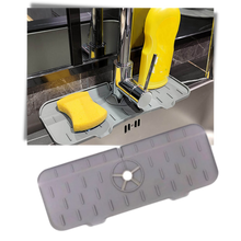 Carica l'immagine nel visualizzatore di Gallery, Tappetino in silicone per rubinetto paraspruzzi da cucina - Ozerty