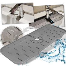 Carica l'immagine nel visualizzatore di Gallery, Tappetino in silicone per rubinetto paraspruzzi da cucina - Ozerty