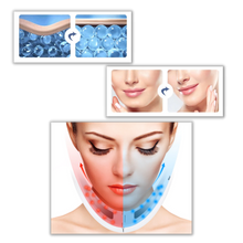 Carica l'immagine nel visualizzatore di Gallery, Massaggiatore per il viso a forma di V - Ozerty