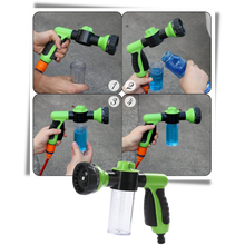 Carica l'immagine nel visualizzatore di Gallery, Testa dell'ugello del tubo flessibile ad alta pressione e dispenser di sapone