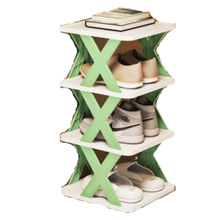 Carica l'immagine nel visualizzatore di Gallery, Scaffale organizzatore di scarpe multistrato