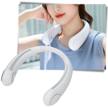 Carica l'immagine nel visualizzatore di Gallery, Mini ventilatore da collo portatile ricaricabile - Ozerty