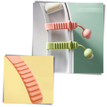 Carica l'immagine nel visualizzatore di Gallery, Confezione da 2 sollevatori per sedile del water in silicone - Ozerty