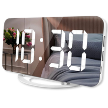 Carica l'immagine nel visualizzatore di Gallery, Specchio orologio digitale multifunzionale - Ozerty