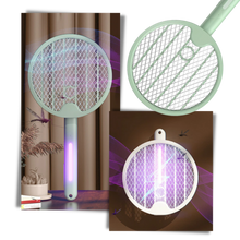 Carica l'immagine nel visualizzatore di Gallery, Racchetta antizanzare pieghevole 2 in 1 - Ozerty