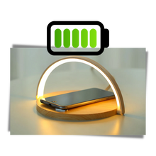 Carica l'immagine nel visualizzatore di Gallery, Lampada da tavolo e caricabatterie wireless - Ozerty