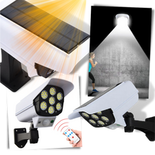 Carica l'immagine nel visualizzatore di Gallery, Lampada LED con sensore di movimento solare - Ozerty