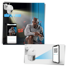 Carica l'immagine nel visualizzatore di Gallery, Telecamera esterna a energia solare - Ozerty