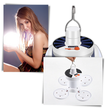 Carica l'immagine nel visualizzatore di Gallery, Lampada LED da campeggio ricaricabile - Ozerty