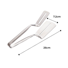 Carica l'immagine nel visualizzatore di Gallery, Spatola e pinze in acciaio inox - Ozerty