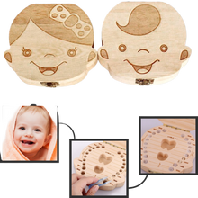 Carica l'immagine nel visualizzatore di Gallery, Scatola di legno per denti da latte