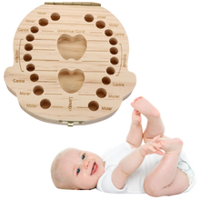 Carica l'immagine nel visualizzatore di Gallery, Scatola di legno per denti da latte