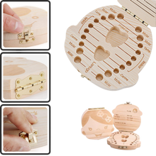 Carica l'immagine nel visualizzatore di Gallery, Scatola di legno per denti da latte