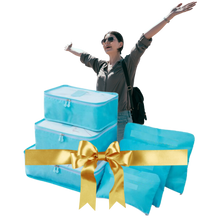 Carica l'immagine nel visualizzatore di Gallery, Set di 6 piccole borse da viaggio per valigie - Ozerty