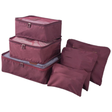 Carica l'immagine nel visualizzatore di Gallery, Set di 6 piccole borse da viaggio per valigie - Ozerty