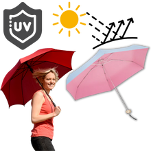 Carica l'immagine nel visualizzatore di Gallery, Ombrello tascabile con protezione UV - Ozerty