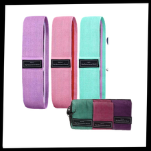 Carica l'immagine nel visualizzatore di Gallery, Set di 3 pezzi di bande elastiche di resistenza - Ozerty