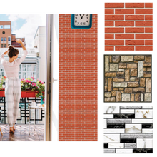 Carica l'immagine nel visualizzatore di Gallery, Piastrelle per pareti autoadesive 3d in foam - Ozerty