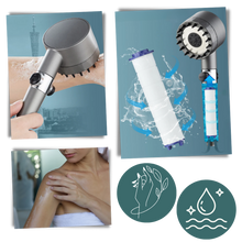 Carica l'immagine nel visualizzatore di Gallery, Soffione ad alta pressione 4 in 1 - Ozerty