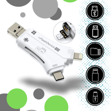 Carica l'immagine nel visualizzatore di Gallery, USB 4-in-1 per telefoni - Ozerty
