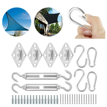 Carica l'immagine nel visualizzatore di Gallery, Kit di ferramenta per vele da paralume M5 - Ozerty