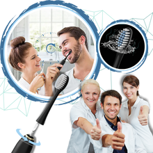 Carica l'immagine nel visualizzatore di Gallery, Spazzolino elettrico sonico per adulti - Ozerty