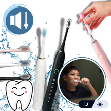 Carica l'immagine nel visualizzatore di Gallery, Spazzolino elettrico sonico per adulti - Ozerty