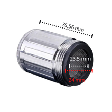 Carica l'immagine nel visualizzatore di Gallery, Ugello del rubinetto con sensore di temperatura che cambia colore - Ozerty