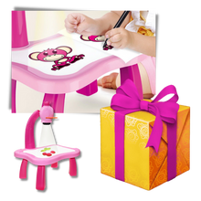 Carica l'immagine nel visualizzatore di Gallery, Tavolo da disegno di proiezione per bambini - Ozerty