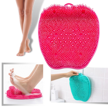 Carica l'immagine nel visualizzatore di Gallery, Massaggiatore per piedi da doccia e tappetino detergente - Ozerty