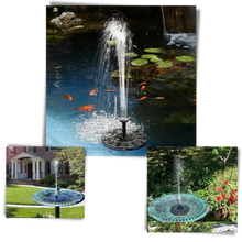 Carica l'immagine nel visualizzatore di Gallery, Fontana solare galleggiante