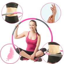 Carica l'immagine nel visualizzatore di Gallery, Hula hoop fitness imbottito regolabile