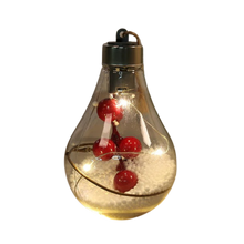 Carica l'immagine nel visualizzatore di Gallery, Lampadina a sfera di Natale trasparente a LED - Ozerty