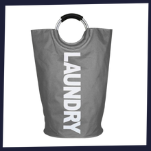 Carica l'immagine nel visualizzatore di Gallery, Borsa pieghevole per il cesto della biancheria con manici - Ozerty