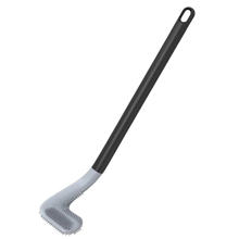 Carica l'immagine nel visualizzatore di Gallery, Scopino da toilette con manico lungo e base a muro