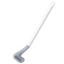 Carica l'immagine nel visualizzatore di Gallery, Scopino da toilette con manico lungo e base a muro