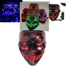 Carica l'immagine nel visualizzatore di Gallery, Maschera LED al neon - Ozerty