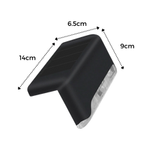 Carica l'immagine nel visualizzatore di Gallery, Luci LED solari per gradini (4 pezzi) - Ozerty