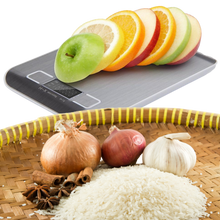 Carica l'immagine nel visualizzatore di Gallery, Bilancia da cucina digitale LCD in acciaio inox - Ozerty