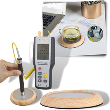 Carica l'immagine nel visualizzatore di Gallery, Scaldabicchieri elettrico USB in legno - Ozerty