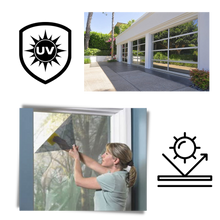 Carica l'immagine nel visualizzatore di Gallery, Pellicola riflettente per la privacy delle finestre - Ozerty